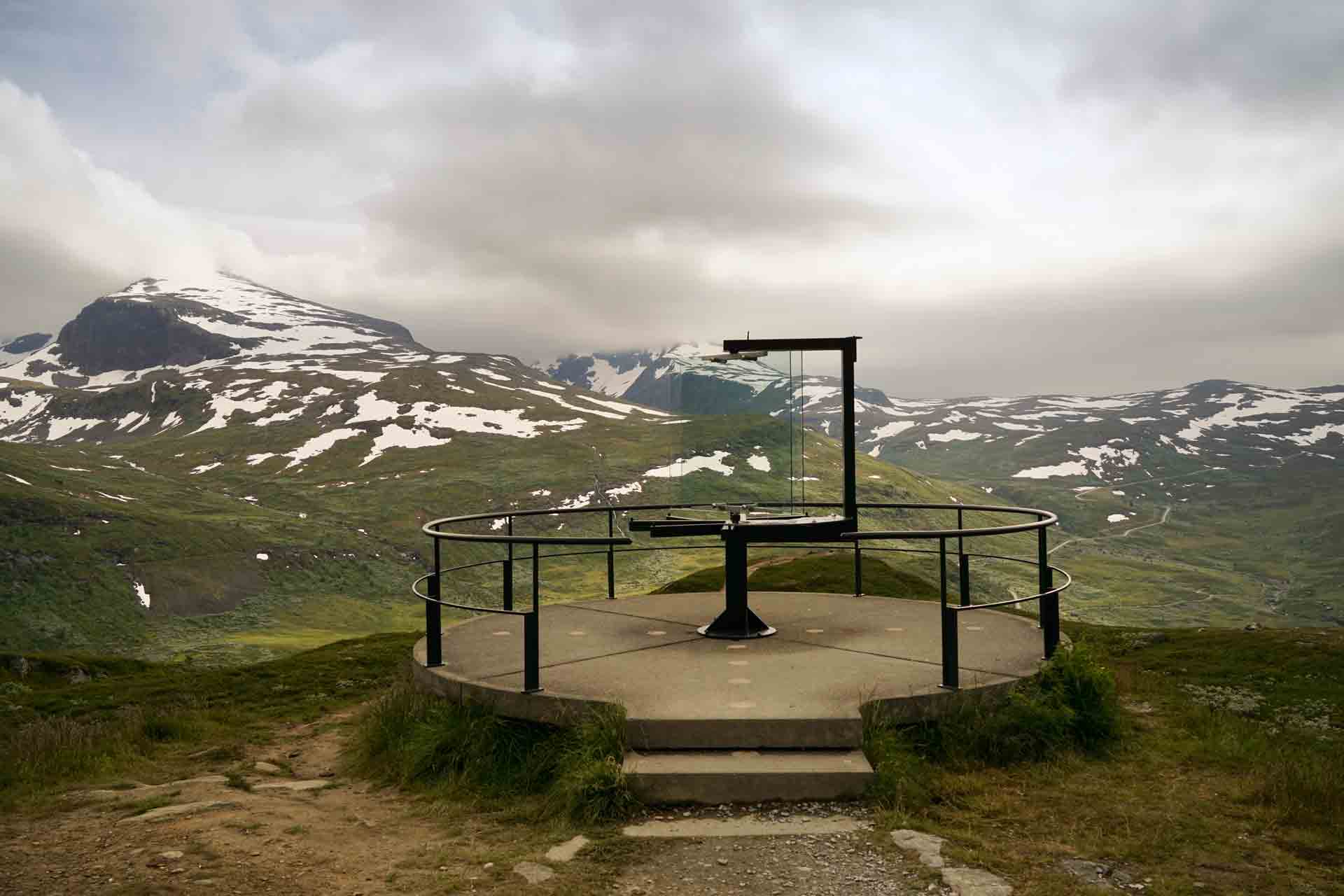 Sognefjellet - Nedre-Oscarshaug Viewing Platform