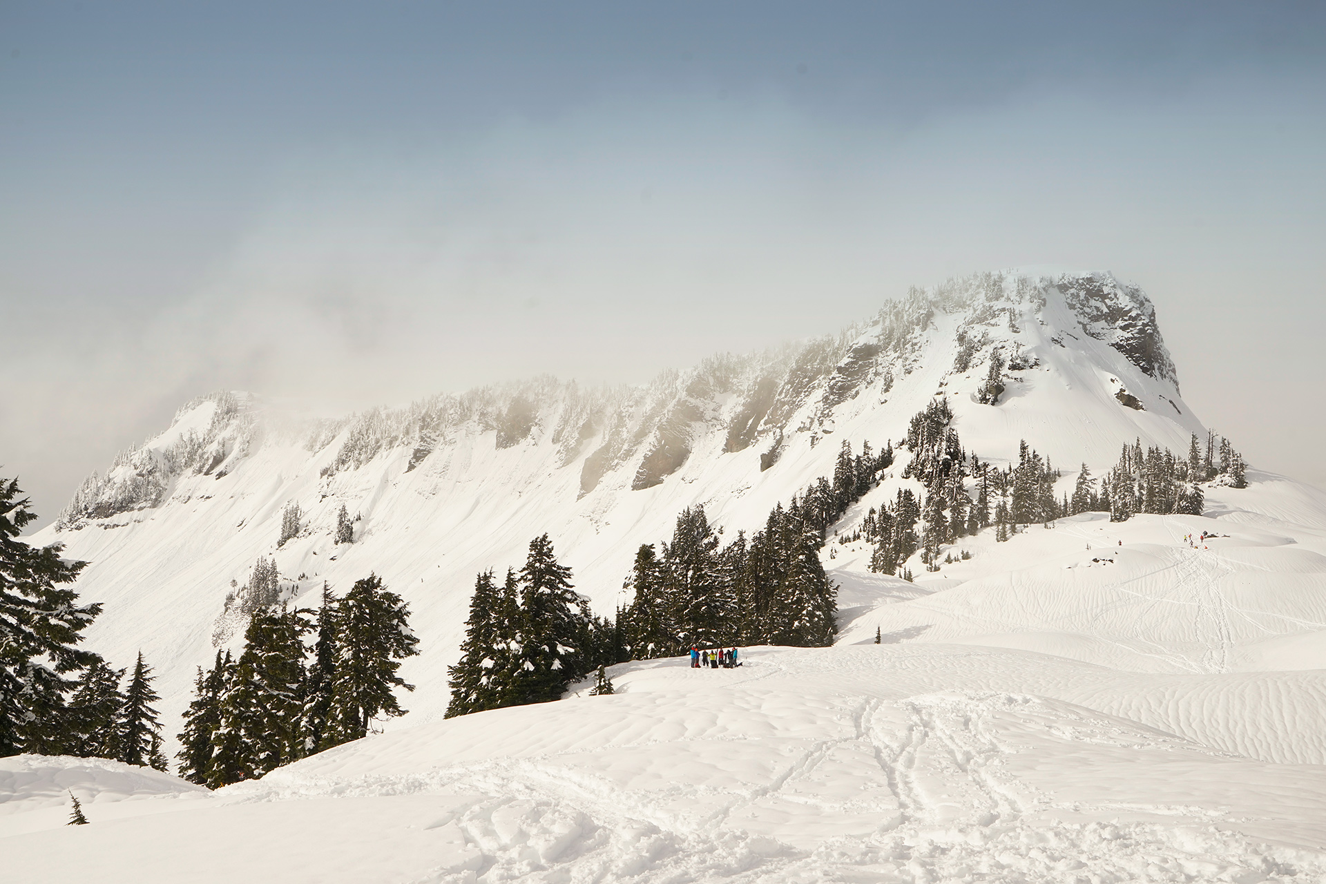 Wanderingaway Snowshoeing Artist Point At Mt Baker