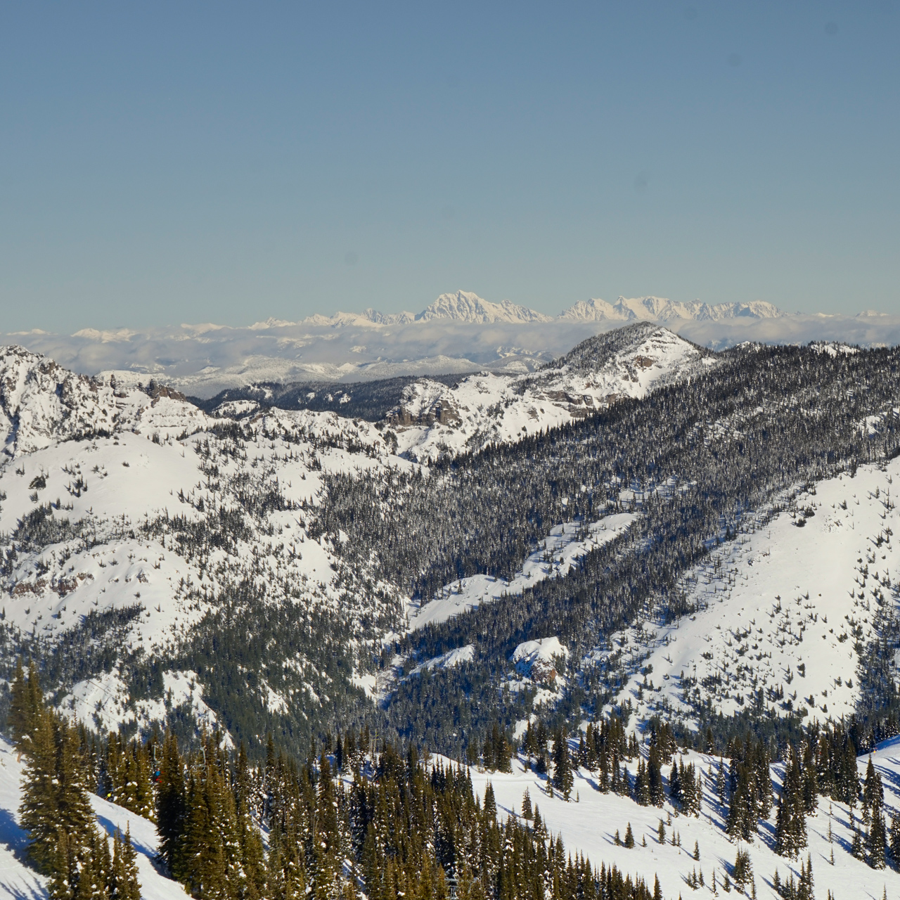 WanderingAway.com : Skiing Crystal Mountain